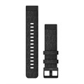 Ремешок сменный Garmin QuickFit 20 мм (нейлон) черного цвета с черной пряжкой 010-12875-00