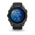 Умные часы Garmin Fenix 8 51 mm AMOLED slate gray with a black band 010-02905-00 010-02905-00
