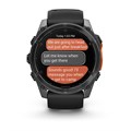Умные часы Garmin Fenix 8 51 mm AMOLED slate gray with a black band 010-02905-00 010-02905-00